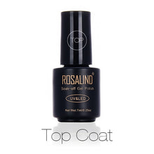 Load image into Gallery viewer, ROSALIND Nail Gel Polish 7ML Pure Color Soak-Off UV Gel Long-lasting Nail Varnish Nail Art Nail Gel Polish