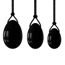 Load image into Gallery viewer, Rose Quartz Yoni Egg Set Natural Jade Eggs Women Kegel Exerciser Vaginal Muscles Tightening Ball Massage Yoni Wand Jade Massager