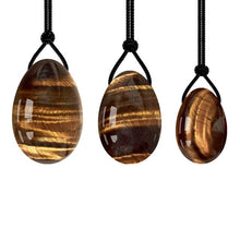 Load image into Gallery viewer, Rose Quartz Yoni Egg Set Natural Jade Eggs Women Kegel Exerciser Vaginal Muscles Tightening Ball Massage Yoni Wand Jade Massager