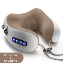 Load image into Gallery viewer, Electric Neck Massager U shaped Pillow Multifunctional Portable Shoulder Cervical Massager Outdoor Home Car Relaxing Massage