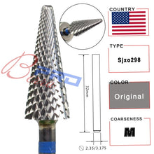 Load image into Gallery viewer, Proberra 29 type discount Carbide Tungsten barrel stable shank Accessories Cutter pedicure nail milling drill bits