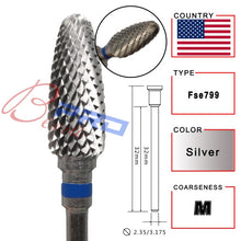 Load image into Gallery viewer, Proberra 29 type discount Carbide Tungsten barrel stable shank Accessories Cutter pedicure nail milling drill bits