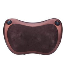 Load image into Gallery viewer, Electric Massage Pillow Vibrator Shoulder Back Heating Kneading Infrared therapy for Neck Infrared Massage Cushion