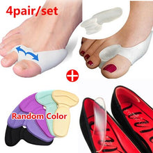 Load image into Gallery viewer, Hallux Valgus Bunion Corrector Toe Separator Pedicure Tools Cushion Pad Bone Thumb Straightener Anti Rubbing Pad Shoes Stickers