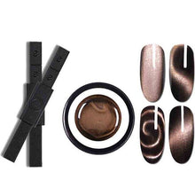 Load image into Gallery viewer, BORN PRETTY Strong Magnetic Nail Stick Set 3D Cat Eye Effect Magnet for UV Painting Gel Nail Polish Uv Lamp for Gel Varnish