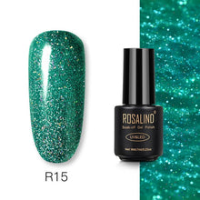 Load image into Gallery viewer, ROSALIND Nail Gel Polish 7ML Pure Color Soak-Off UV Gel Long-lasting Nail Varnish Nail Art Nail Gel Polish
