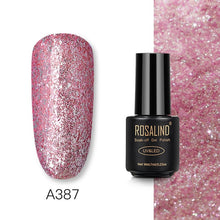 Load image into Gallery viewer, ROSALIND Nail Gel Polish 7ML Pure Color Soak-Off UV Gel Long-lasting Nail Varnish Nail Art Nail Gel Polish
