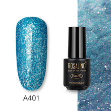 Load image into Gallery viewer, ROSALIND Nail Gel Polish 7ML Pure Color Soak-Off UV Gel Long-lasting Nail Varnish Nail Art Nail Gel Polish
