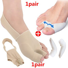 Load image into Gallery viewer, Hallux Valgus Bunion Corrector Toe Separator Pedicure Tools Cushion Pad Bone Thumb Straightener Anti Rubbing Pad Shoes Stickers
