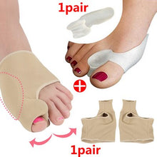 Load image into Gallery viewer, Hallux Valgus Bunion Corrector Toe Separator Pedicure Tools Cushion Pad Bone Thumb Straightener Anti Rubbing Pad Shoes Stickers
